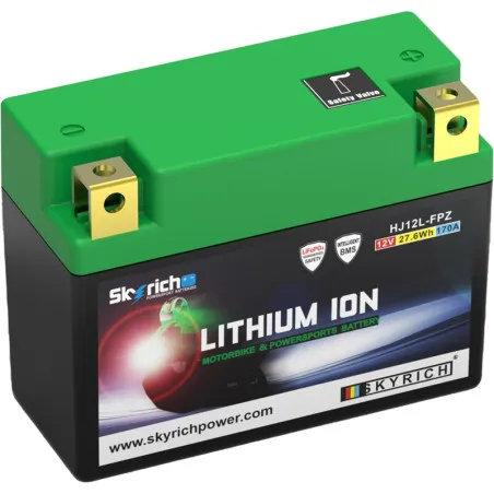 SKYRICH Battery Lithium-Ion for HONDA CRF 250, CRF 250 RX ENDURO, CRF 450, CRF 450 RX ENDURO, CRF 450 X 2023-2027