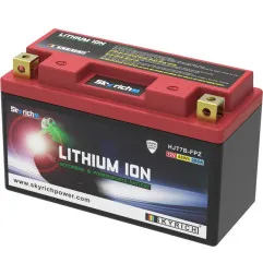 SKYRICH Batterie für SUZUKI DRZ 400, CAN-AM DS 450, YAMAHA TTR 250 und RIEJU TANGO 125 1999-2020