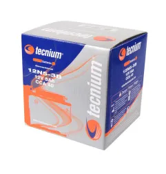 Batería TECNIUM convencional con pack de ácido - 12N5.5-3B para APRILIA, KAWASAKI, YAMAHA y GILERA de 1972 a 2013