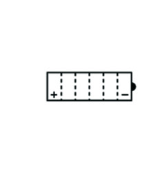 TECNIUM battery for APRILIA ETX 125, GILERA SP 01 125, DAELIM VS 125 and HONDA CRF 150 1980-2019