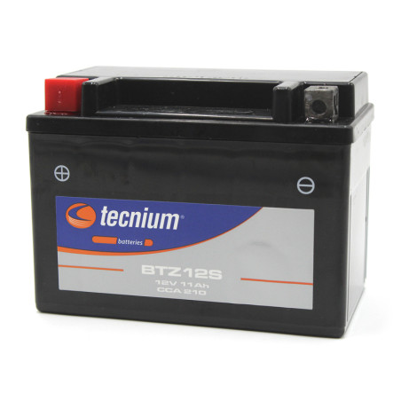 TECNIUM Factory-Activated Battery BTZ12S (FA) for KTM RALLY 690 and APRILIA TUAREG 660 2007-2024