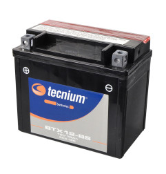 TECNIUM Batterie für SUZUKI DL 650 V-STROM ABS, HONDA TRX 250 TE FOURTRAX RECON ES 4WD, POLARIS PHOENIX 200 und KAWASAKI KLE 500