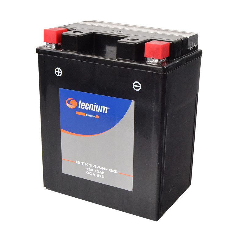 Batería TECNIUM BTX14AH-BS para POLARIS, HONDA, SUZUKI y YAMAHA de 1985 a 2025