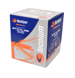 TECNIUM battery for TM RACING EN 250, ENF 250, KAWASAKI KFX 450, KLX 250, HONDA ATC 250, CRM 250 and SUZUKI DR 200 SE, DR 350 SE