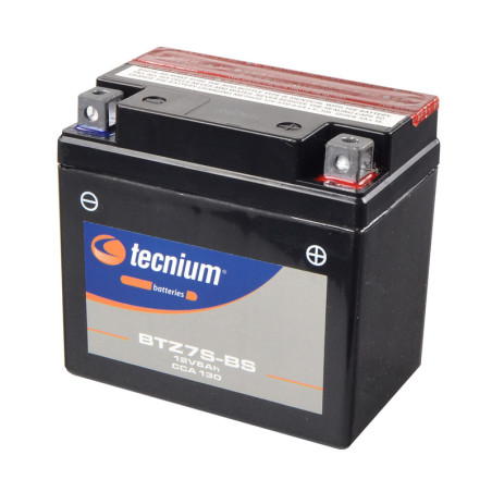 TECNIUM Wartungsfreie Batterie mit Säurepack - BTZ7S-BS für HUSQVARNA, HUSABERG, HONDA und YAMAHA 1978-2020