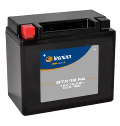 Batería TECNIUM para SUZUKI DL 650 V-STROM ABS, HONDA TRX 250 TE FOURTRAX RECON ES 4WD, POLARIS PHOENIX 200 y KAWASAKI KLE 500