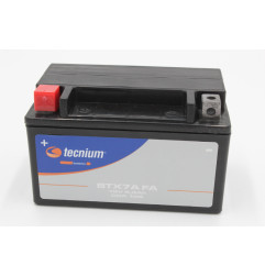 TECNIUM Werkseitig Aktivierte Batterie BTX7A (FA) für APRILIA SXV 450, SUZUKI LTZ 90, DAELIM BESBI 125 und HONDA XL 125