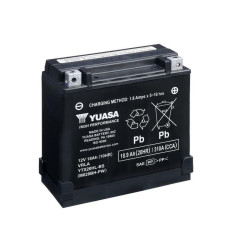Batterie YUASA sans entretien avec pack acide - YTX20HL-BS-PW pour POLARIS, CAN-AM et YAMAHA de 1992 à 2019