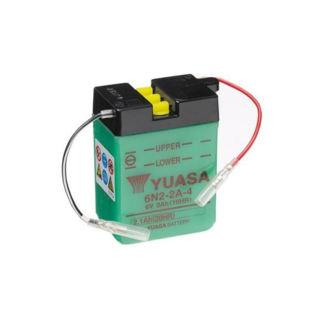 Batería YUASA Dry charged (sin electrolito) - 6N2-2A-4