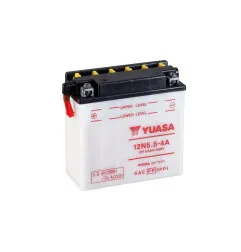 Batterie YUASA conventionnelle sans pack acide pour YAMAHA TDR 125, TZR 125, WR 125, WR 125 X, YZF 125 de 1989 à 2026