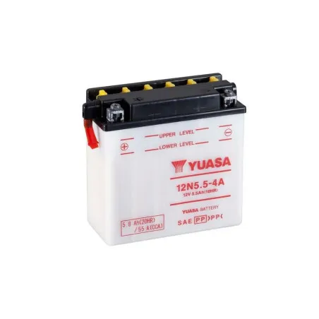 Batterie YUASA conventionnelle sans pack acide pour YAMAHA TDR 125, TZR 125, WR 125, WR 125 X, YZF 125 de 1989 à 2026