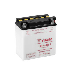 Batterie YUASA conventionnelle sans pack acide pour HONDA NX 125, XL 200, XR 200 de 1983 à 2001