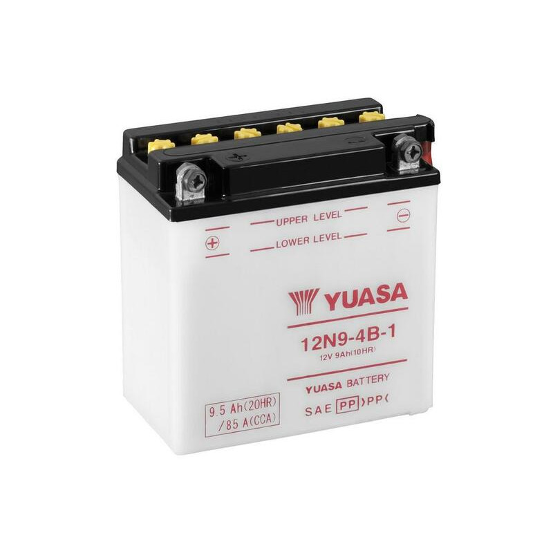 Batería YUASA (sin electrolito) para HONDA NX 125, XL 200, XR 200 de 1983 a 2001