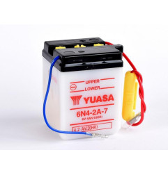 YUASA Batterie für YAMAHA TT 600 und HONDA MT 50 S 1986-1991