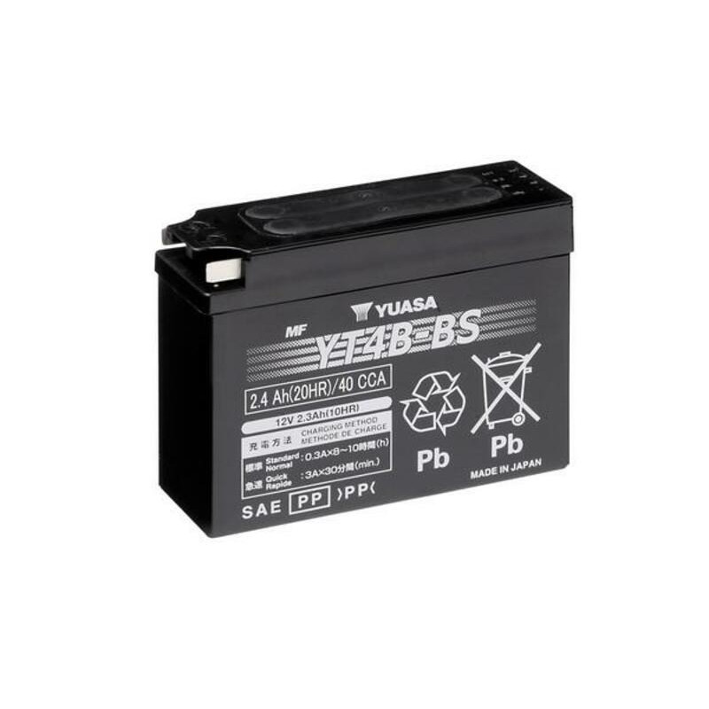YUASA Wartungsfreie Batterie mit Säurepack für YAMAHA TTR 110, TTR 50, TTR 90 und SUZUKI DRZ 70 2000-2022