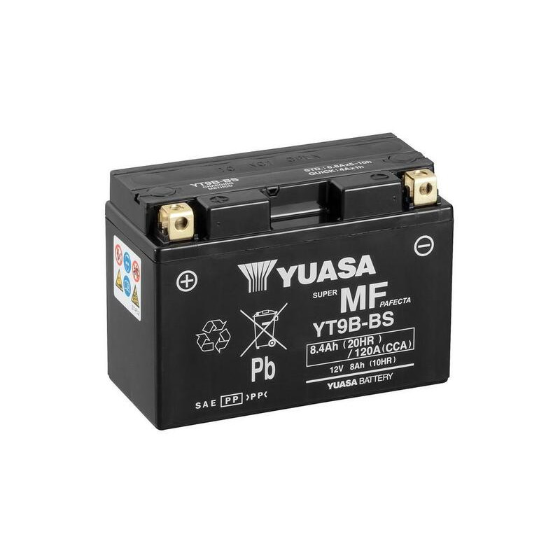 Batería YUASA Combipack (con electrolito) para YAMAHA TT 600 RE, XT 660, XT 660 X, XT 660 Z TENERE, YFM 700 RAPTOR 2WD