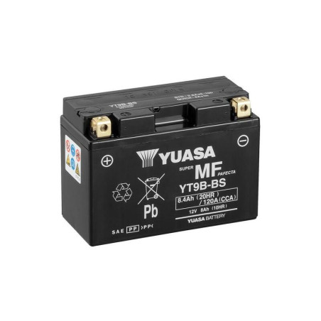 YUASA Battery Maintenance Free with Acid Pack for YAMAHA TT 600 RE, XT 660, XT 660 X, XT 660 Z TENERE, YFM 700 RAPTOR 2WD