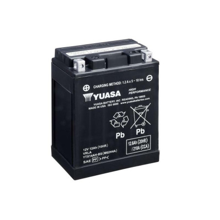 Batería YUASA Combipack (con electrolito) para POLARIS RANGER 500, YAMAHA YFM 350 GRIZZLY 2WD y KAWASAKI KVF 360 PRAIRIE 4WD