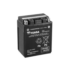 YUASA battery for APRILIA PEGASO 600, KAWASAKI KLR 650, GILERA RC 600 and CAGIVA W12 350 1979-2013