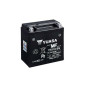 Batterie YUASA sans entretien avec pack acide pour SUZUKI LT-A 500 VINSON AUTOMATIC 4WD, LT-F 500 QUADRUNNER 4WD de 2000 à 2008