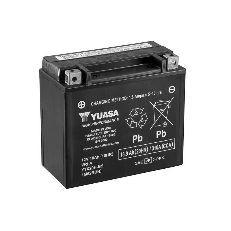 Batterie YUASA sans entretien avec pack acide pour ARCTIC CAT 500 4WD AUTO TRANS. de 2017 Batterie YUASA sans entretien avec pack acide pour ARCTIC CAT 500 4WD AUTO TRANS. de 2017