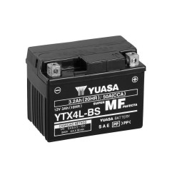 YUASA Batterie für KTM EXC 300, SXF 250, HONDA CR 125, CRF 110, APRILIA RX 125, RX 50 und HUSQVARNA WR 125, WRE 125 1976-2027