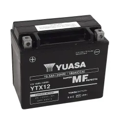 Batterie YUASA W/C sans entretien activée usine - FA pour SUZUKI, HONDA, POLARIS et KAWASAKI de 1985 à 2026