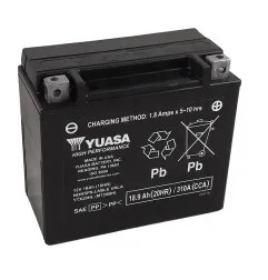 YUASA battery for YAMAHA YFM 700 GRIZZLY EPS 4WD, CAN-AM COMMANDER 800 R EFI DPS, POLARIS SPORTSMAN 850 EPS and KYMCO MXU 700