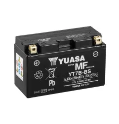 Batterie YUASA W/C sans entretien activée usine pour SUZUKI DRZ 400, CAN-AM DS 450, YAMAHA TTR 250 et RIEJU TANGO 125
