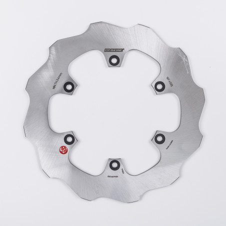 Disque de frein BRAKING pétale fixe pour KTM SX 125, HUSQVARNA FC 350, GAS GAS EC 200 et HUSABERG FE 501 de 1994 à 2027