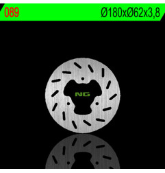 NG brake disc for SHERCO SER 50, SMR 50, SMRS 50, APRILIA RX 50, SX 50, SCORPA T RIDE 125, TRIDE 280 and GILERA RCR 50, SMT 50