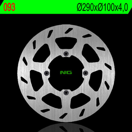 Disco de freno NG BRAKES redondo fijo para KAWASAKI KLX 650 de 1993 a 1996