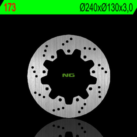 Disco de freno NG para KAWASAKI KDX 200, KLR 250, KMX 200 de 1978 a 1999