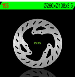 NG brake disc for GILERA RCR 50, SMT 50, DERBI SENDA 125, SENDA 125 BAJA R 4T, APRILIA RX 50 and SHERCO SE 125 CITYCORP, SE 50
