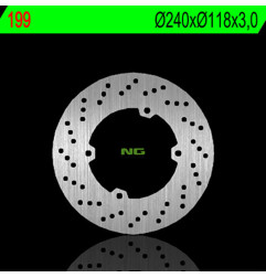 NG brake disc for HONDA CR 125 1990