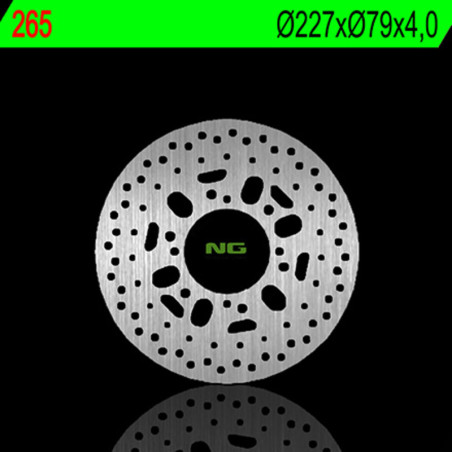 Disque de frein NG BRAKES rond fixe pour POLARIS MAGNUM 500, SPORTSMAN 400, SPORTSMAN 500, SPORTSMAN 500 HO, XPLORER 400