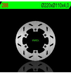 Disque de frein NG BRAKES rond fixe pour APRILIA PEGASO 125, RX 125, TUAREG 125, TUAREG 125 RALLY, TUAREG 125 WIND et VOR MX 530