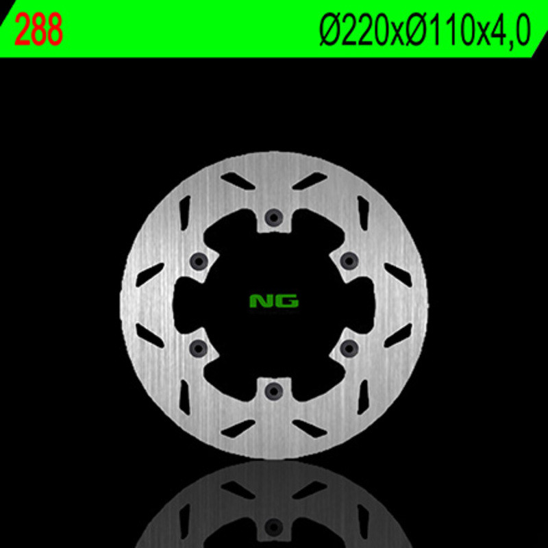 Disco de freno NG BRAKES redondo fijo para APRILIA PEGASO 125, RX 125, TUAREG 125, TUAREG 125 RALLY y VOR MX 530 de 1986 a 2012