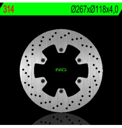 NG brake disc for YAMAHA TT 600, TT 600 RE 1997-2004