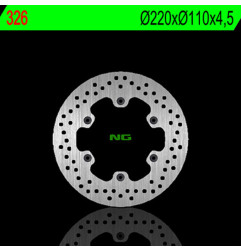 NG brake disc for APRILIA CUBE 650, ETX 350, ETX 600, PEGASO 600, PEGASO 650 1985-2009