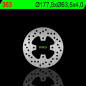 NG BRAKES Bremsscheibe rund starr für POLARIS OUTLAW 450 MXR 2X4, PREDATOR 500 2002-2011