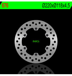 NG Bremsscheibe für SUZUKI DR-Z 400 S, DRZ 400, RM 125, RM 250, RMX 250 1988-2015