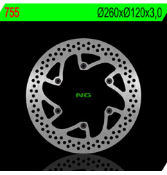 NG Bremsscheibe für HUSQVARNA CR 125, CR 250, WR 125, WR 250, WR 360 und HUSABERG FC 501, FC 600, FE 350, FE 400, FE 501