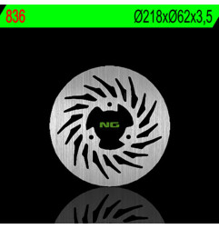 Disco de freno NG para YAMAHA DT 50, DT 50 X SUPERMOTARD, XT 125 de 2003 a 2011