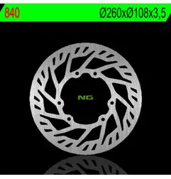 Disque de frein NG BRAKES rond fixe pour SHERCO SE 50, DERBI SENDA 125 BAJA R 4T, APRILIA RX 50 et GILERA RCR 50 de 2003 à 2026