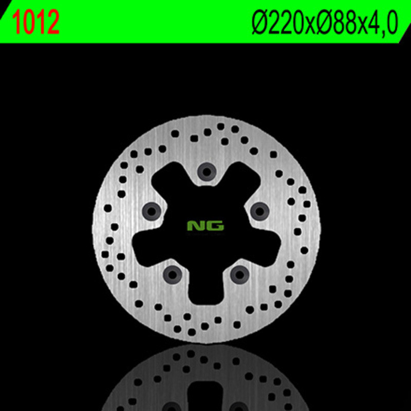 Disco de freno NG BRAKES redondo fijo para ARCTIC CAT DVX 250, DVX 300 de 2006 - 1012
