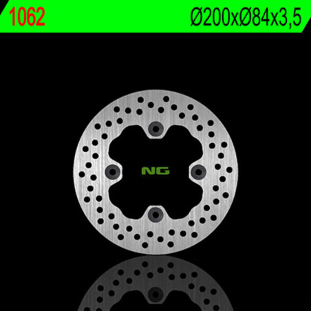 Disque de frein NG BRAKES rond fixe pour KAWASAKI KVF 650 BRUTE FORCE 4WD, KVF 700 PRAIRIE 4WD, KVF 750 BRUTE FORCE I 4WD