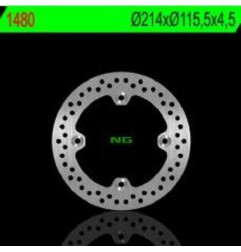 NG brake disc for CAN-AM OUTLANDER 650, OUTLANDER MAX 650 EFI, RENEGADE 1000 2012-2022