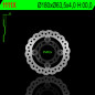 Disque de frein NG BRAKES pétale flottant pour KTM SX 450, SX 505, XC 450, XC 525 de 2008 à 2012
