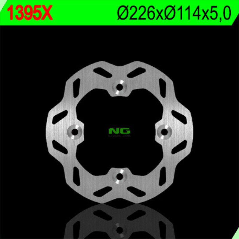 Disque de frein NG BRAKES pétale fixe pour POLARIS GENERAL 1000, GENERAL 1000 EPS DELUXE, RANGER 1000 DIESEL EPS de 2015 à 2022